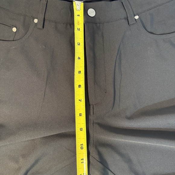 Mens NWT‎ 36x32 Performance Pants Greg Norman Stretch Comfort Classic Black Golf - Picture 14 of 16